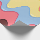 Melkeis-Party-Verpackung Geschenkpapier (Ecke)