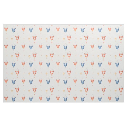 Melkeis Stoff (Fat Quarter (45,7 x 55,9 cm))