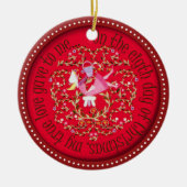 MELKEN ACHT MÄDCHEN-A KERAMIKORNAMENT (Vorne)