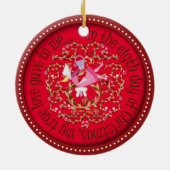 MELKEN ACHT MÄDCHEN-A KERAMIKORNAMENT (Hinten)