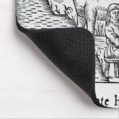 Melken der Rene Mousepad (Ecke)