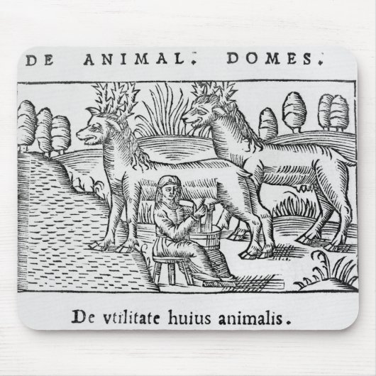 Melken der Rene Mousepad (Vorne)