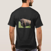 Melken des Büffels T-Shirt (Rückseite)
