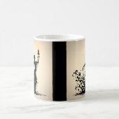 Melken Flamenco Tänzer Kaffeepause Tasse (Mittel)