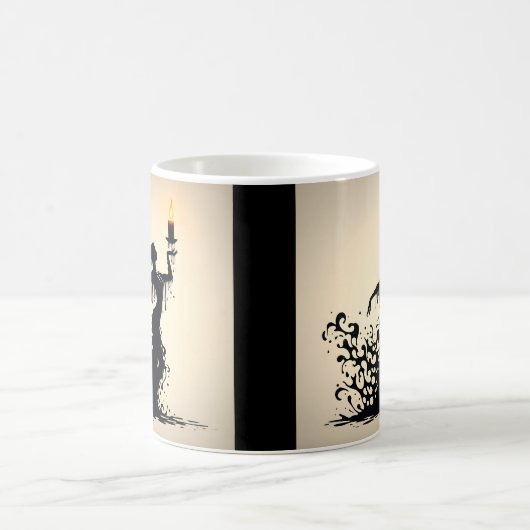 Melken Flamenco Tänzer Kaffeepause Tasse (Mittel)