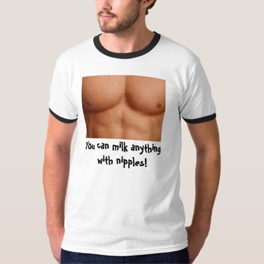 Melken T-Shirt (Vorderseite)