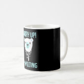 Melkende Eisklima-Bewusstseinsbildung Kaffeetasse (VorderseiteRechts)