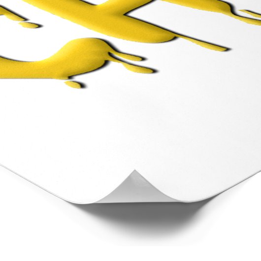 Melkkäse Funny Poster (Ecke)