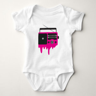 Melkrosa Radio Baby Strampler