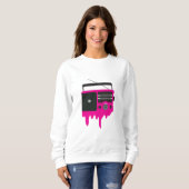 Melkrosa Radio Sweatshirt (Vorne ganz)