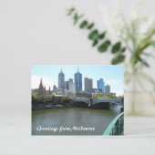 Melkstadt Postkarte (Stehend Vorderseite)