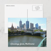 Melkstadt Postkarte (Vorne/Hinten)