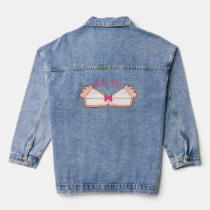 MELKTERT Afrikaans Saffa Expat Boeremeisie Jeansjacke