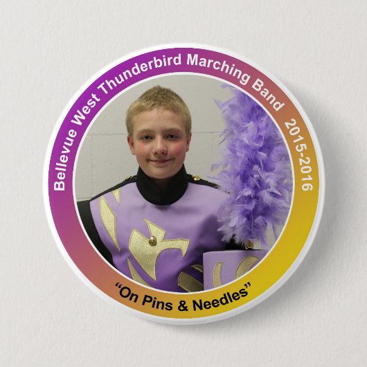 Mello_AlfredG Button (Vorderseite)