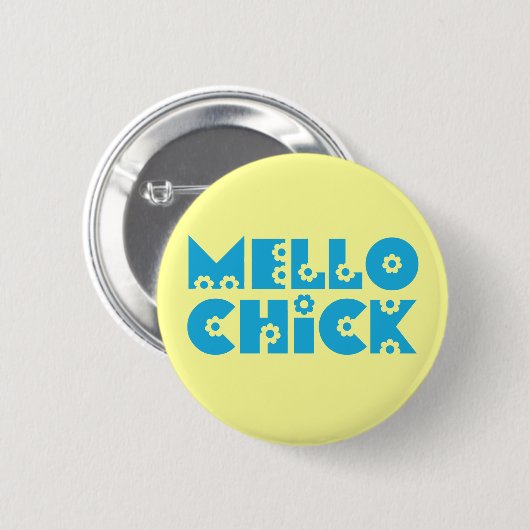 Mello Chick Button (Vorne & Hinten)