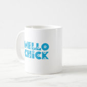 Mello Chick Kaffeetasse (Vorderseite Links)