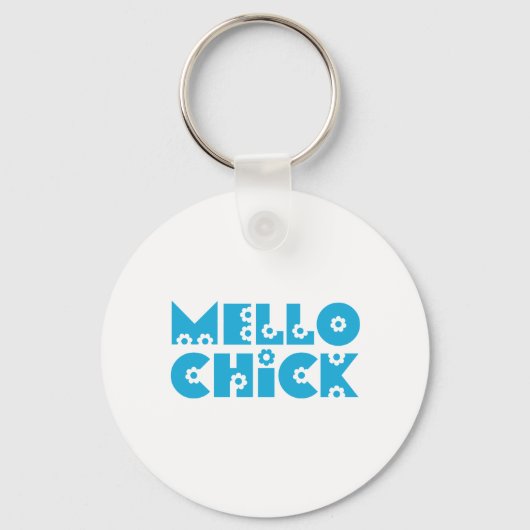 Mello Chick Schlüsselanhänger (Vorderseite)