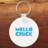 Mello Chick Schlüsselanhänger (Vorderseite)