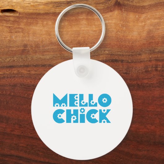 Mello Chick Schlüsselanhänger (Vorderseite)