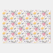 Mello-Gelbe Wrapping Paper Sheets Geschenkpapier Set (Vorderseite)