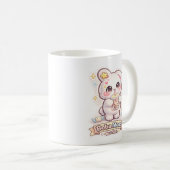 Mello the Mochi Bunny - Boba Mood Kaffeetasse (VorderseiteRechts)