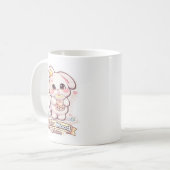 Mello the Mochi Bunny - Boba Mood Kaffeetasse (Vorderseite Links)