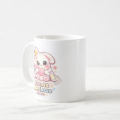  Mello the Mochi Bunny - Choose Kindness Kaffeetasse (Vorderseite Links)