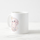 Mello the Mochi Bunny - Do your best!  Kaffeetasse (Vorderseite Links)