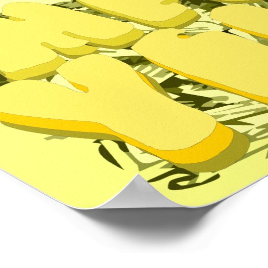 Mellogelb Poster (Ecke)