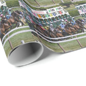 Mellon-Rasen Geschenkpapier (Rolleneckpunkt)