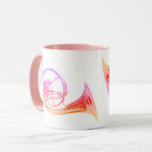Mellophone / Horn / Französisches Horn / Eb Horn Tasse (Vorderseite Links)