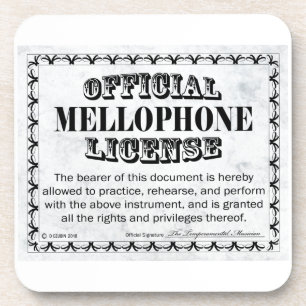Mellophone-Lizenz Untersetzer