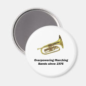 Mellophone Magnet (Vorderseite/Rückseite)