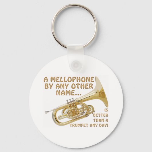 Mellophone mit einem anderen Namen Schlüsselanhänger (Vorderseite)