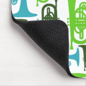 Mellophone Pattern Mousepad (Ecke)