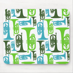 Mellophone Pattern Mousepad