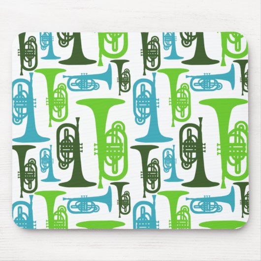 Mellophone Pattern Mousepad (Vorne)