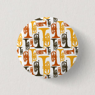 Mellophone Pinback Button