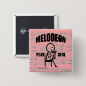 Mellophone Play Girl Button (Vorne & Hinten)