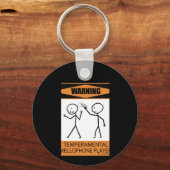 Mellophone Player Schlüsselanhänger (Rückseite)