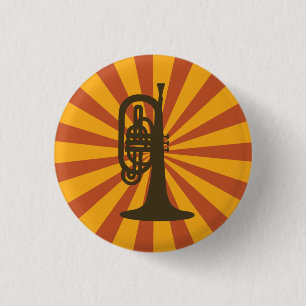 Mellophone Sternexplosion-Knopf Button