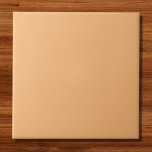 Mellow Apricot Solid Color Fliese<br><div class="desc">Mellow Apricot Solid Color</div>