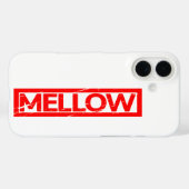 Mellow-Briefmarke Case-Mate iPhone Hülle (Rückseite (Horizontal))