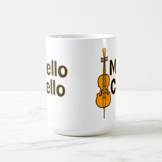 Mellow Cello Kaffeetasse (Mittel)