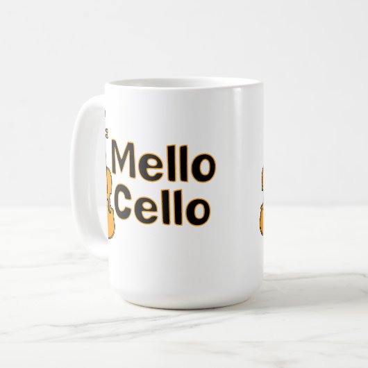 Mellow Cello Kaffeetasse (Vorderseite Links)