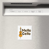 Mellow Cello Magnet (In Situ (Geschirrspüler))