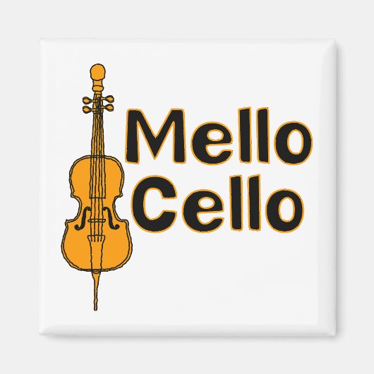 Mellow Cello Magnet (Vorne)