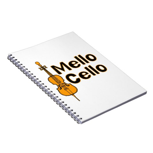 Mellow Cello Notizblock (Rechte Seite)