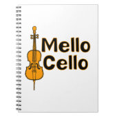 Mellow Cello Notizblock (Vorderseite)