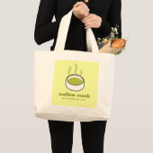 Mellow Monk New Tote Jumbo Stoffbeutel (Vorderseite (Produkt))